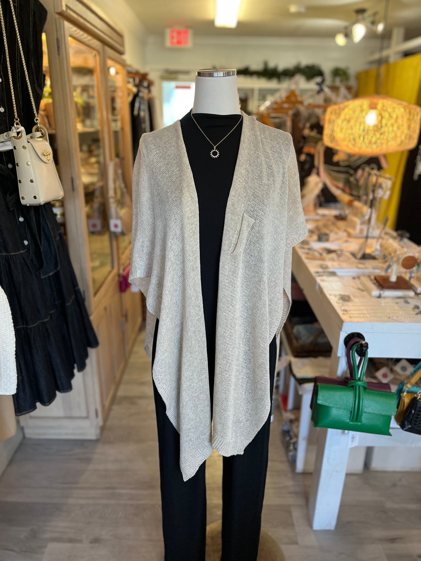 Multi Way Cotton Wrap-Bisque