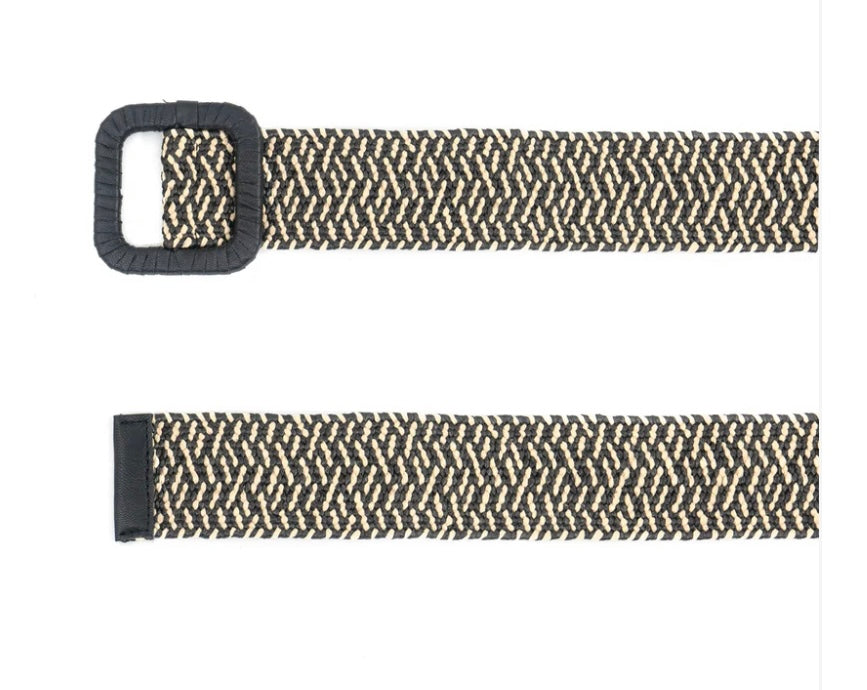 BC Stretch Belt- Black/Nat