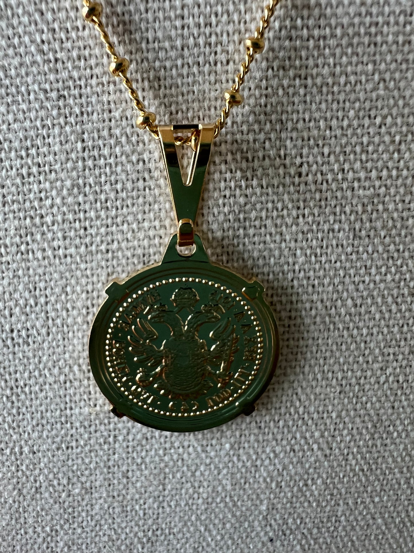 Emperor Coin Necklace