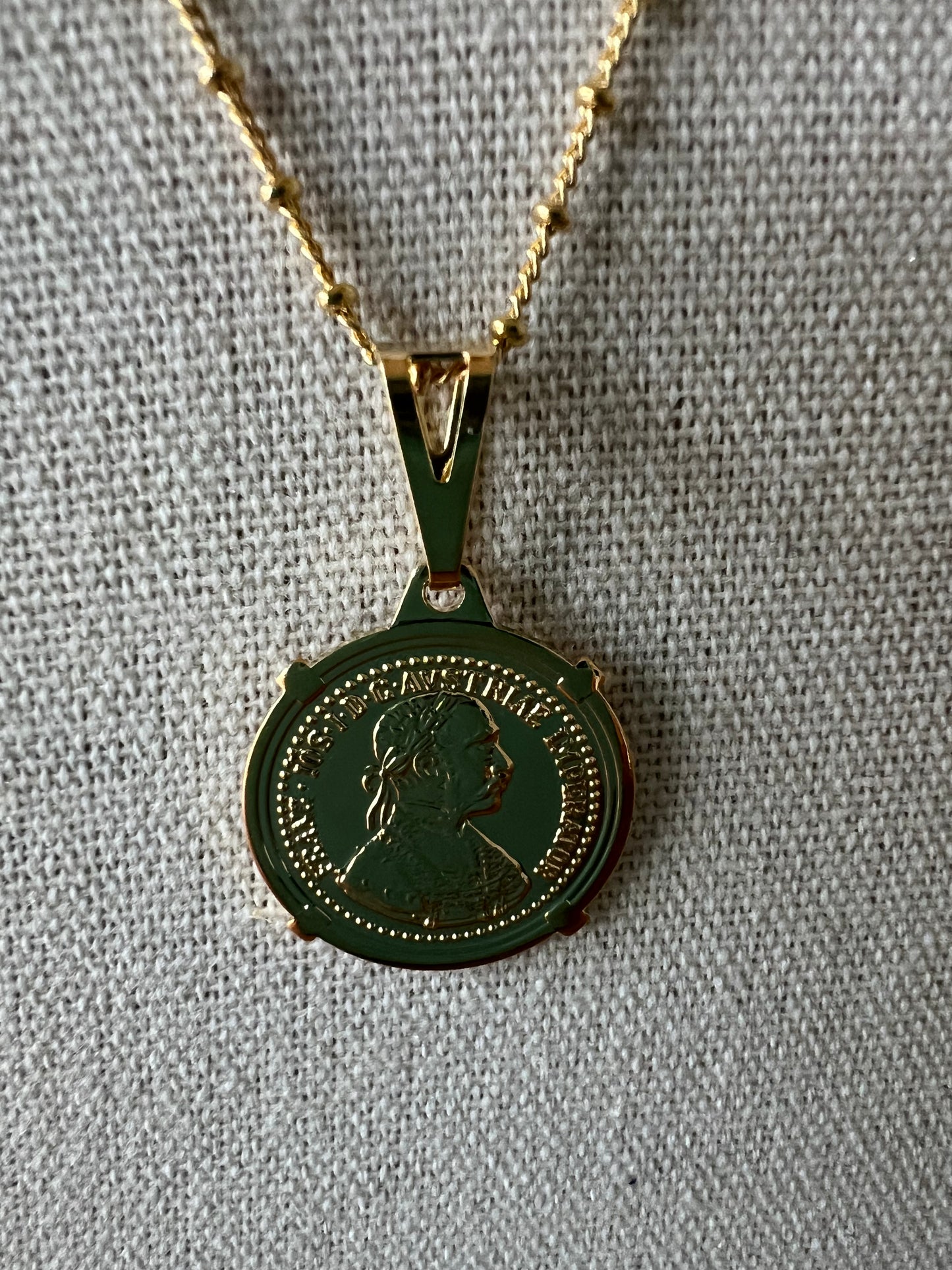 Emperor Coin Necklace