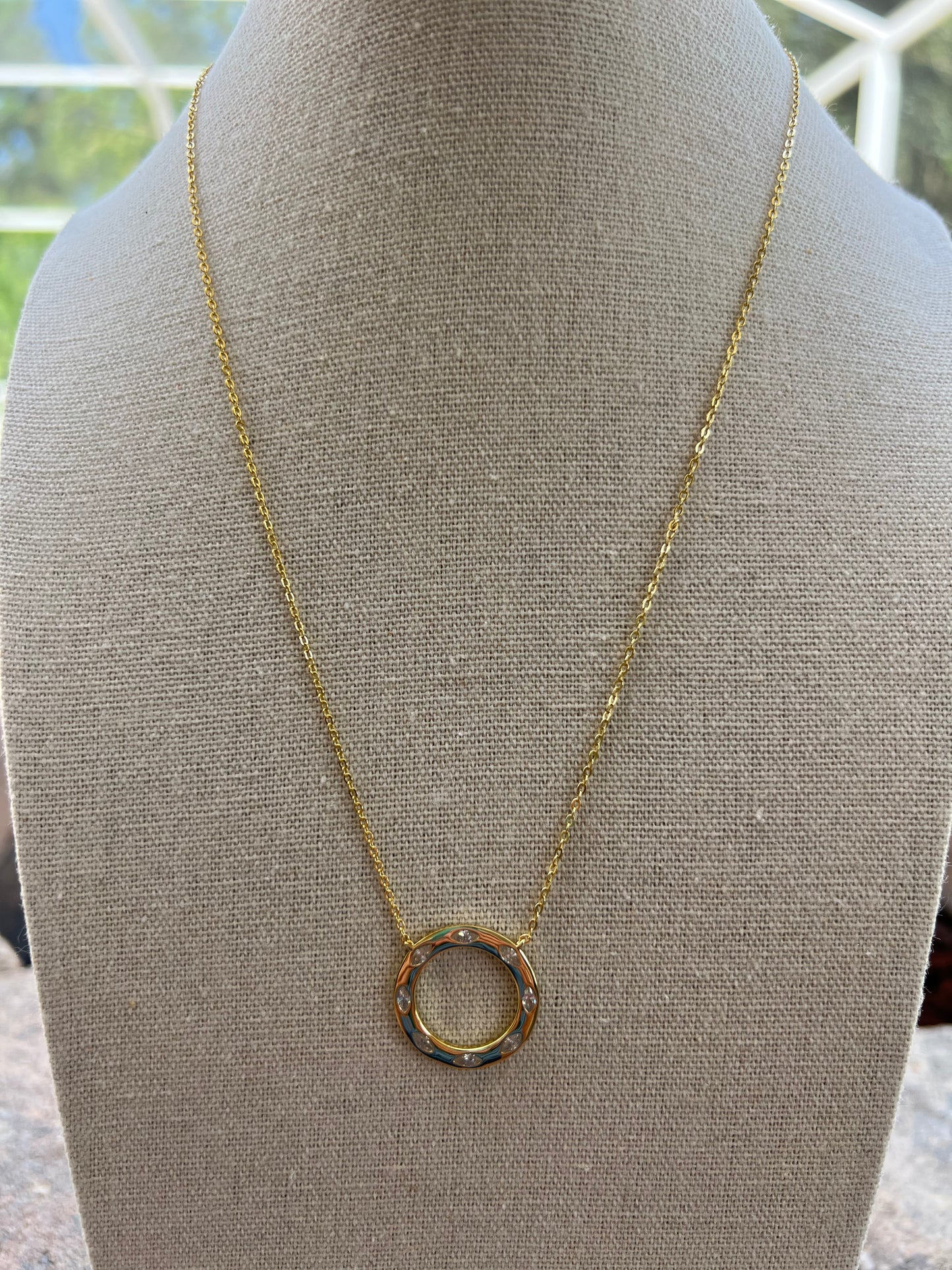 Oasis Eternity Necklace-Gold