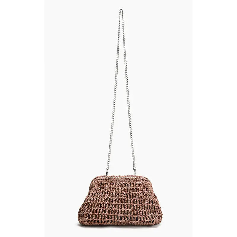 Crochet Shell Clutch