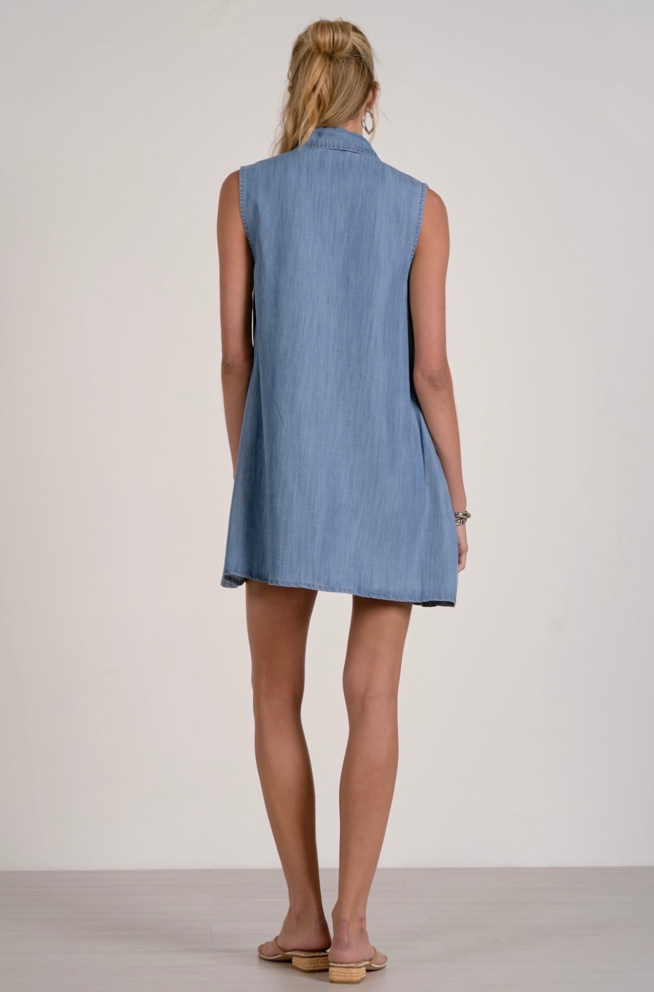 Tencel Dress-Denim