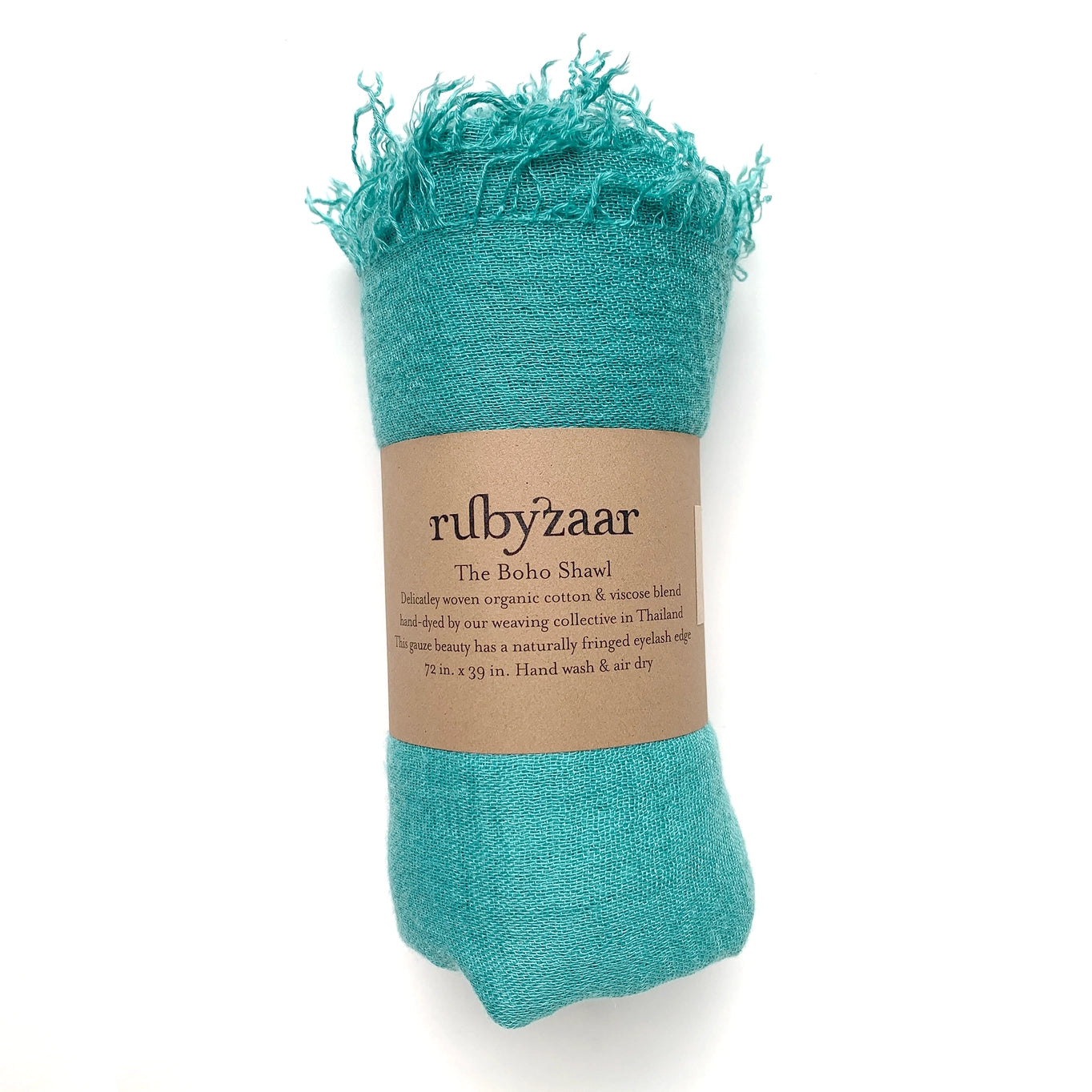 Boho Scarf-Aquamarine