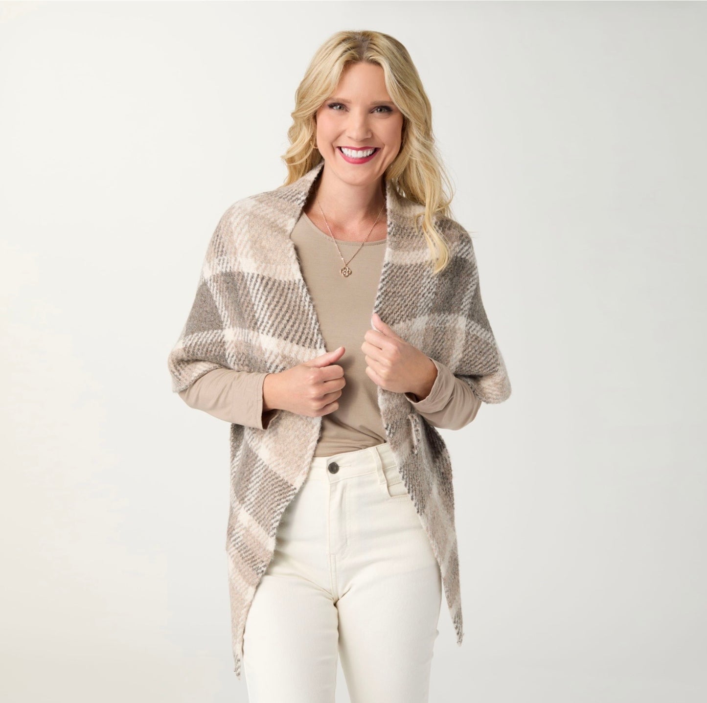 Soren Triangle Scarf-Tan