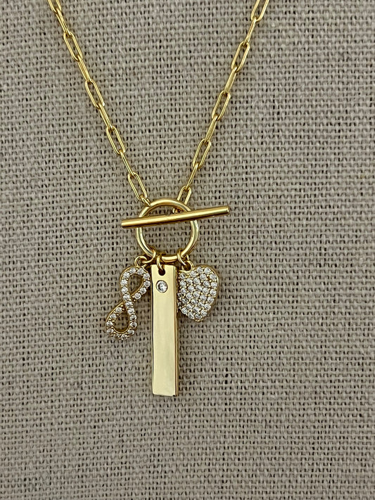 Infinite Love Charm Necklace