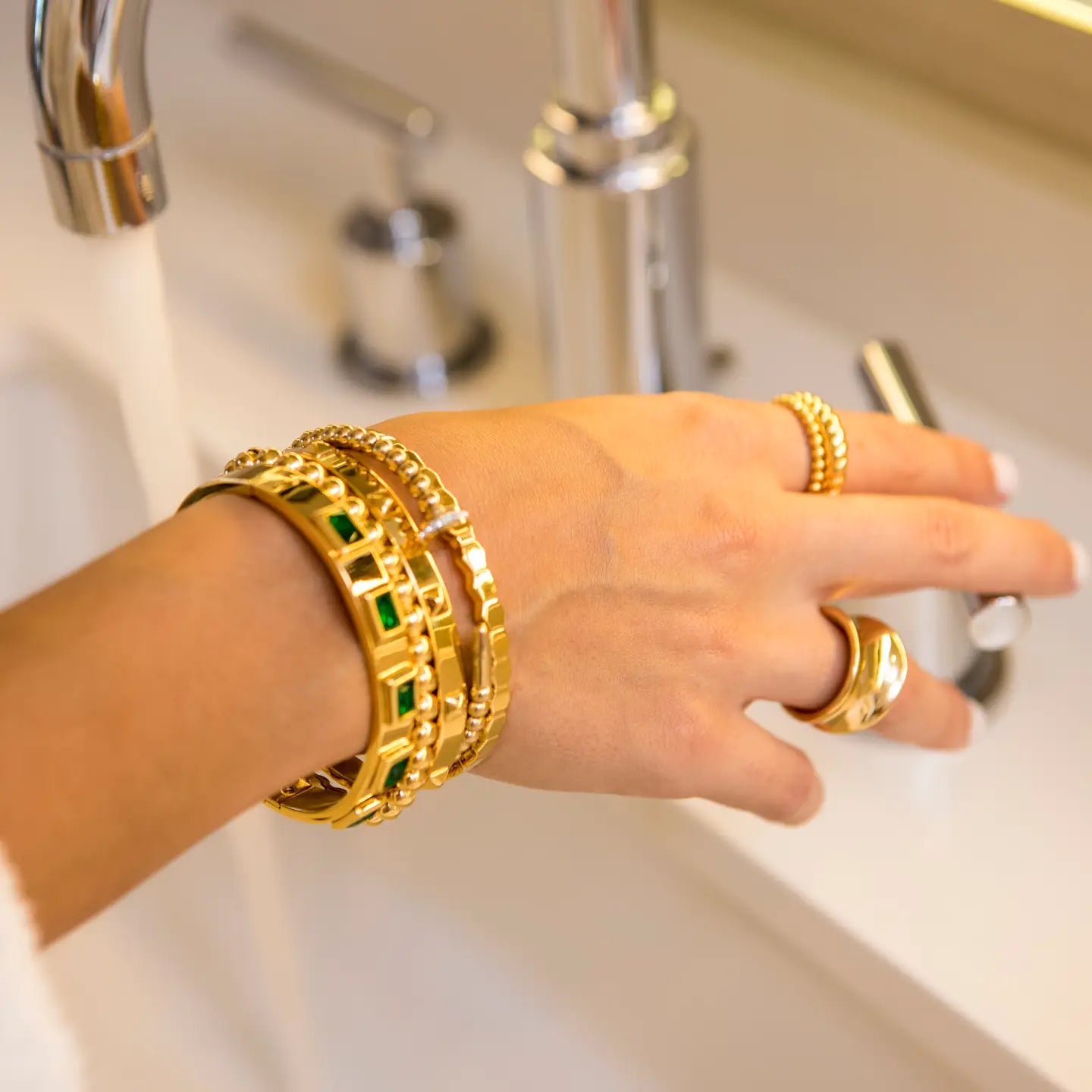 Emerald Bracelet