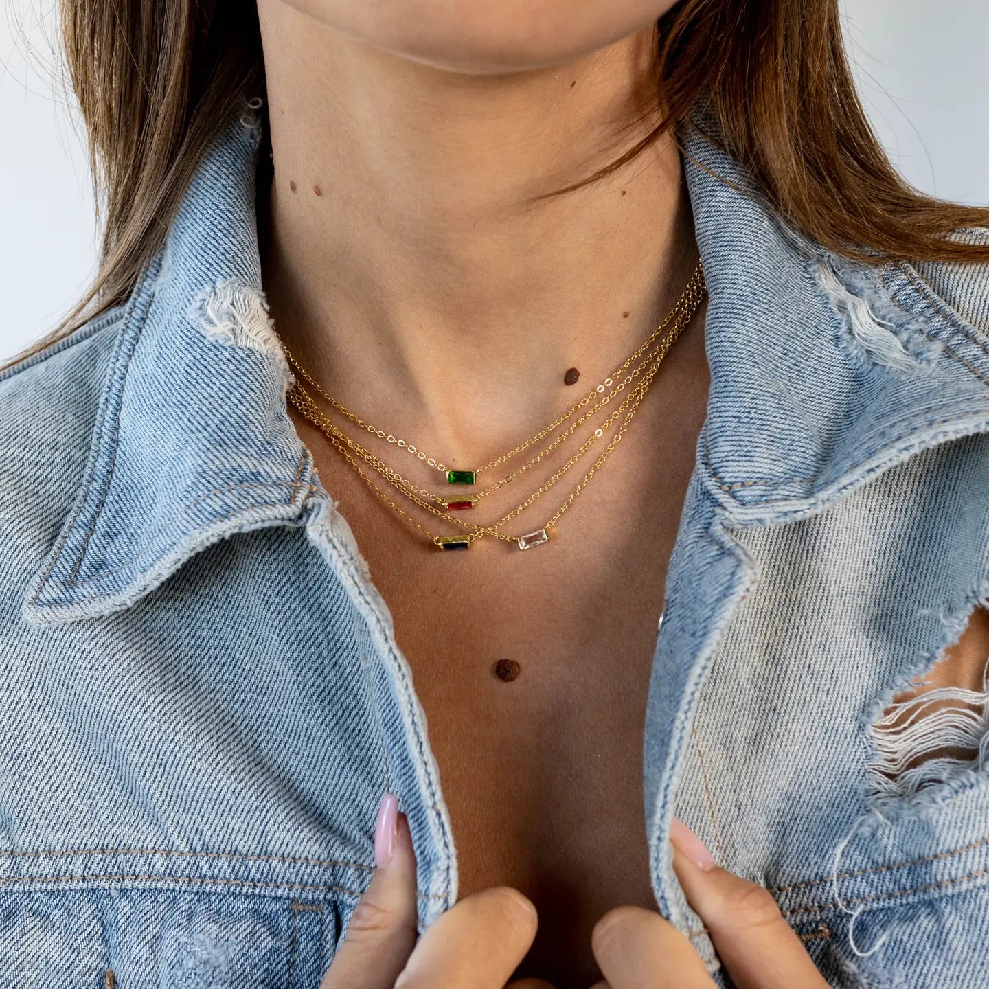 Willow Necklace-Emerald