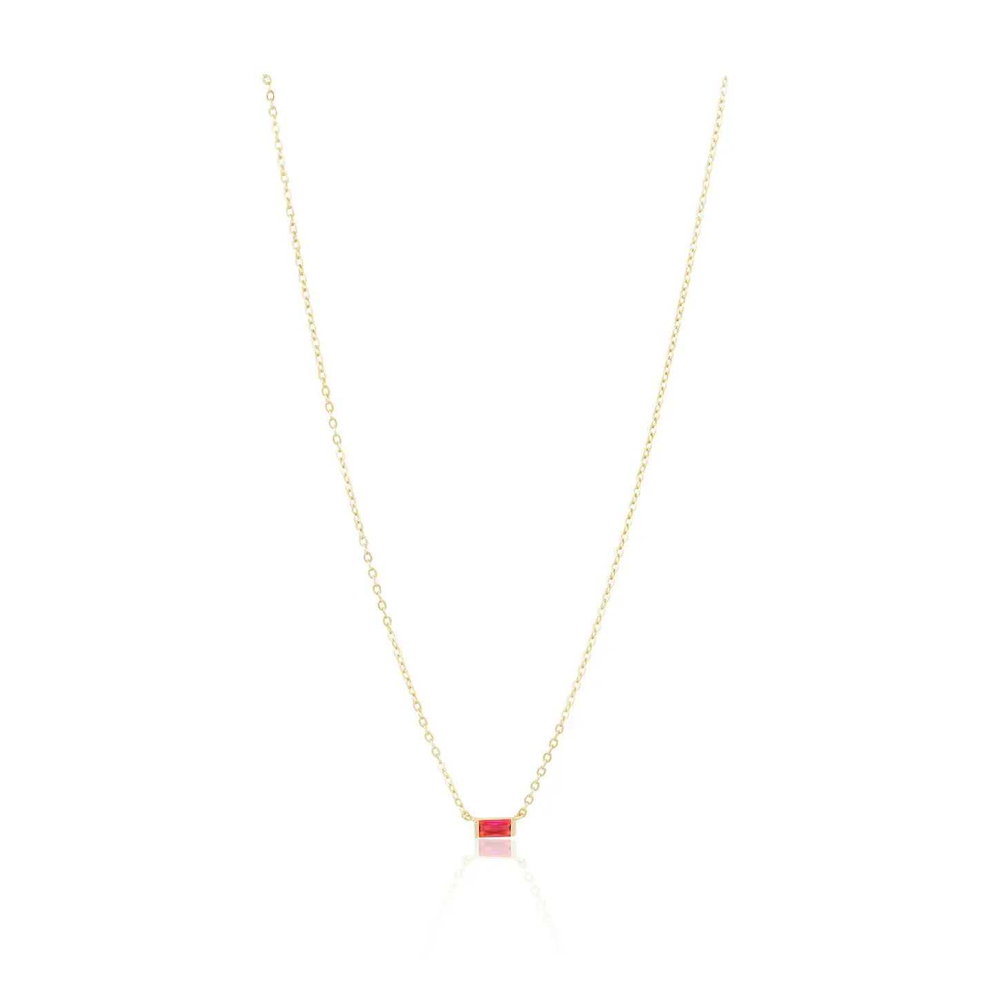 Willow Necklace-Red