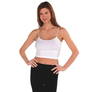 Crop Cami-White