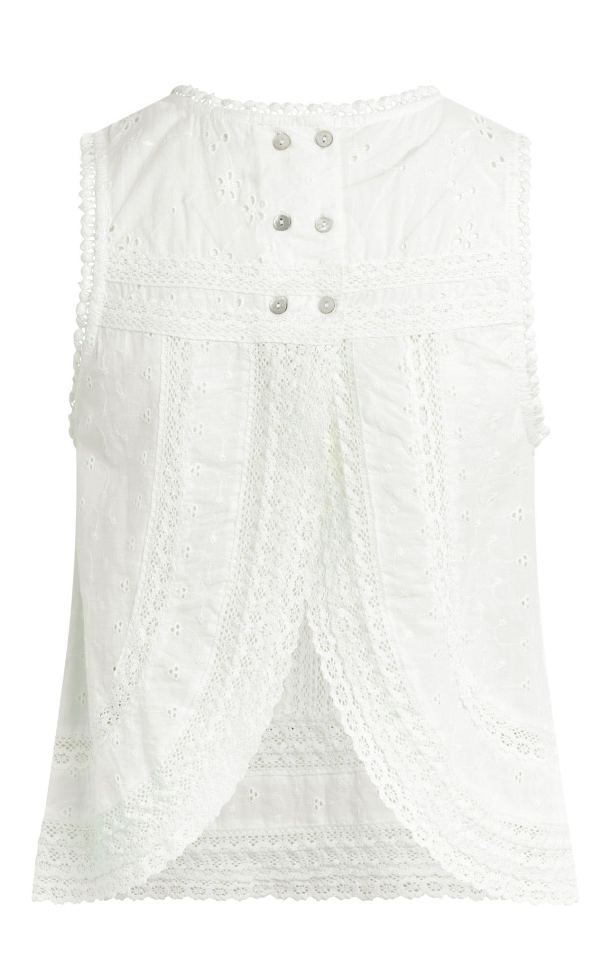 La Paloma Top-White