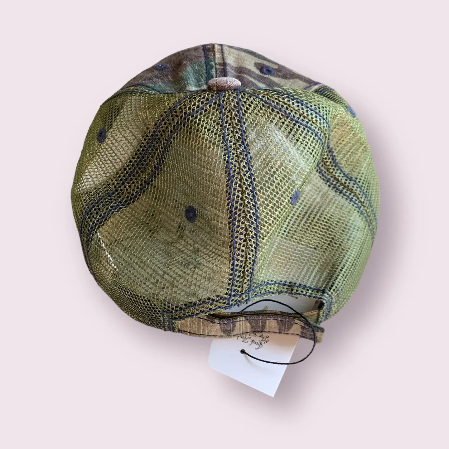 LV Upcycled Camo Cap