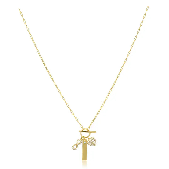 Infinite Love Charm Necklace