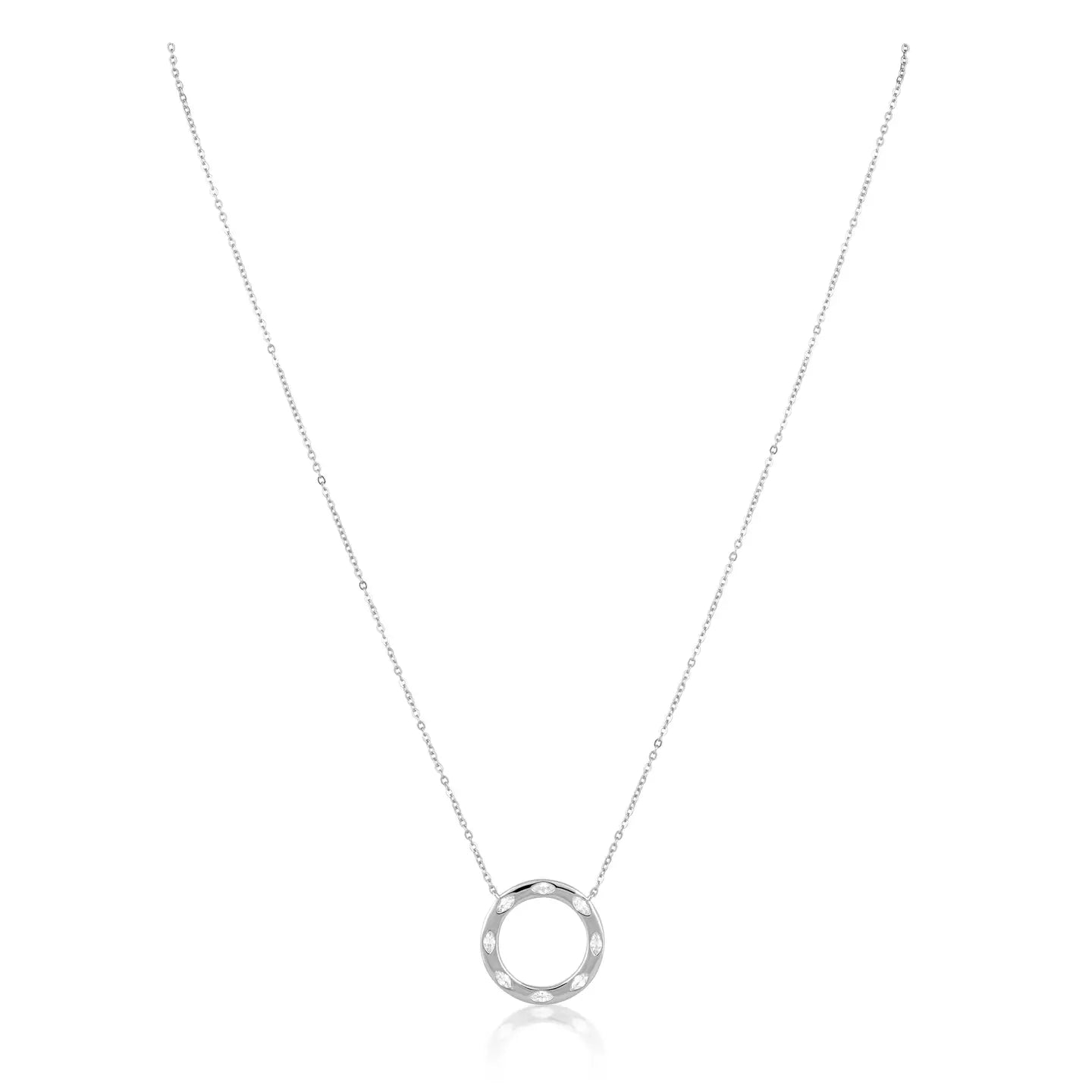 Oasis Eternity Necklace-Silver