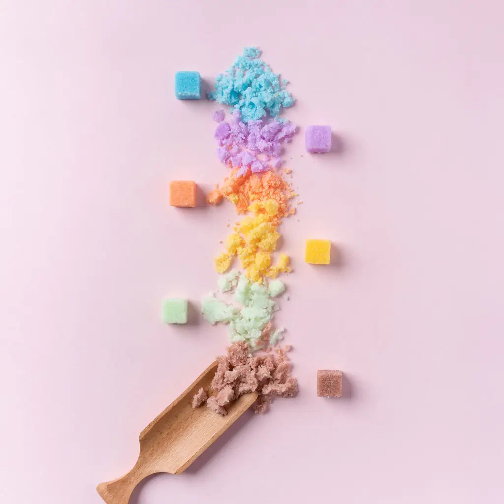 Assorted Sugar Cube Candy Scrub (30 pieces)