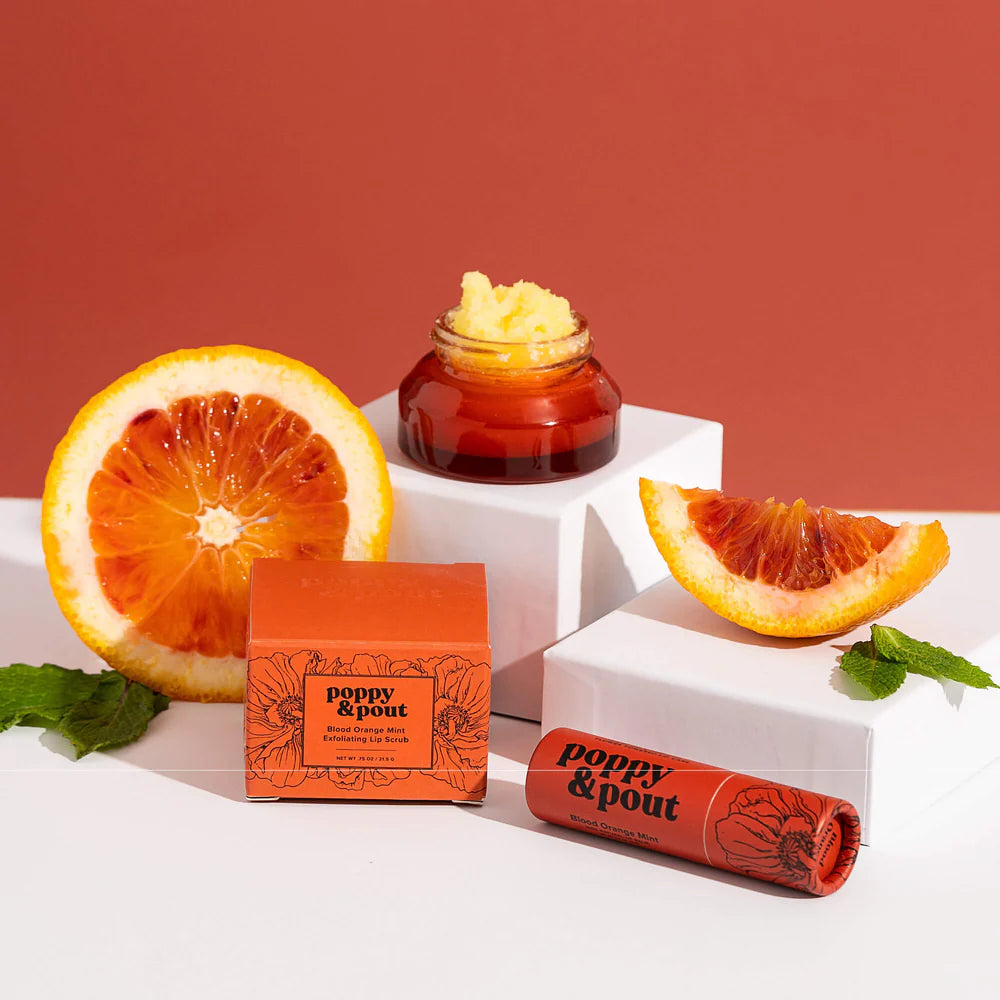 Lip Care Duos-(Lip Balm/Lip Scrub)-Orange Blossom