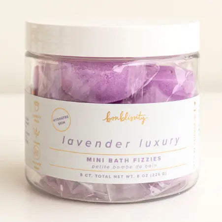 Mini Multi-Use Bombs (Mini Bath Fizzies)-Lavender