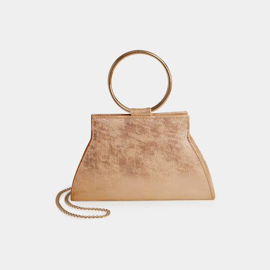 Lucy Shimmer Wristlet-Gold
