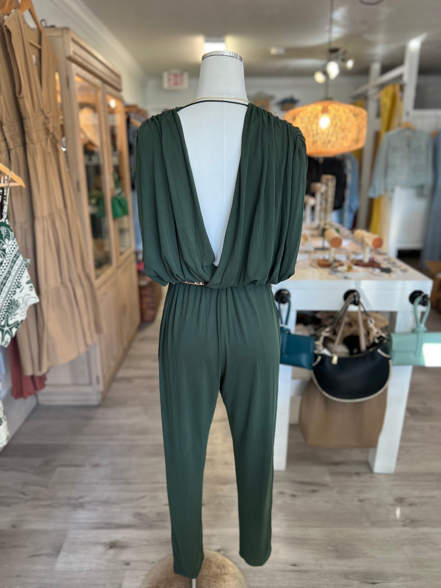 Jumpsuit - Dark Green