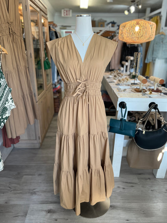 Maxi Dress - Taupe