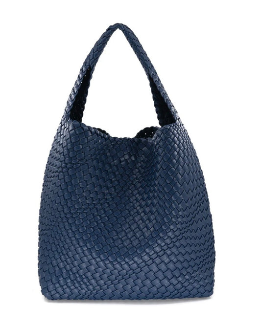 Woven Bag-Navy