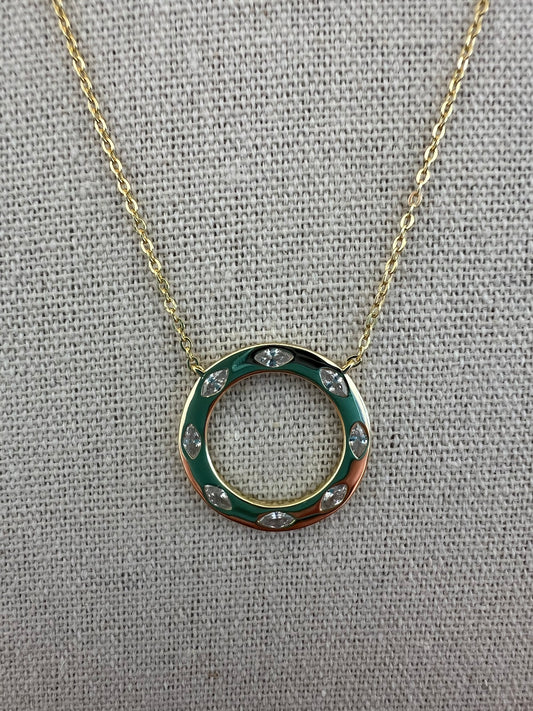 Oasis Eternity Necklace-Gold