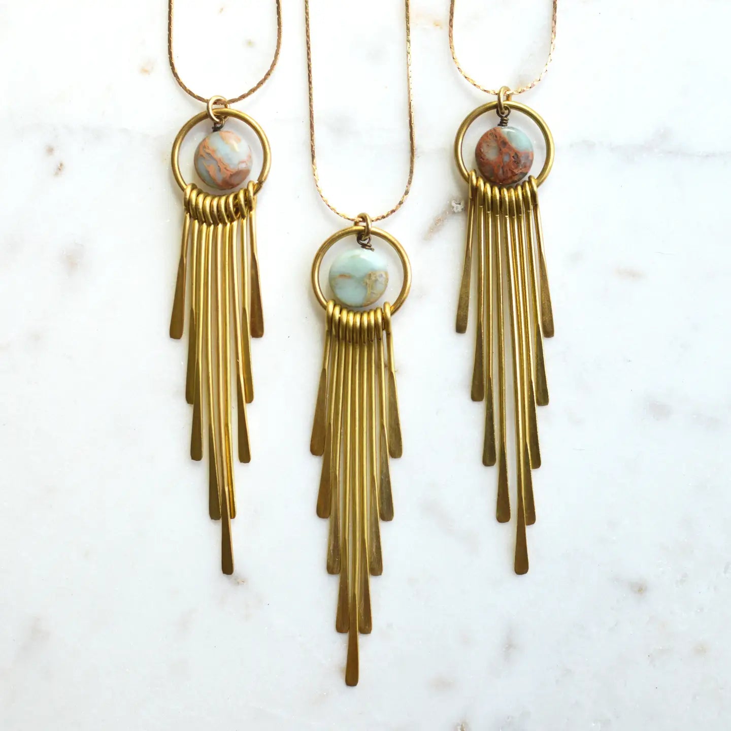 Aurelia Fringe Necklace
