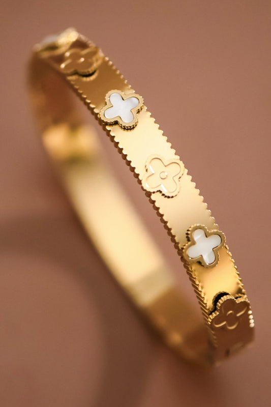 18k Waterproof Non-tarnish Stainless Steel Bangle