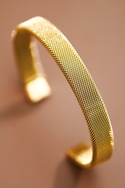 18k Waterproof Non-tarnish Stainless Steel Cuff