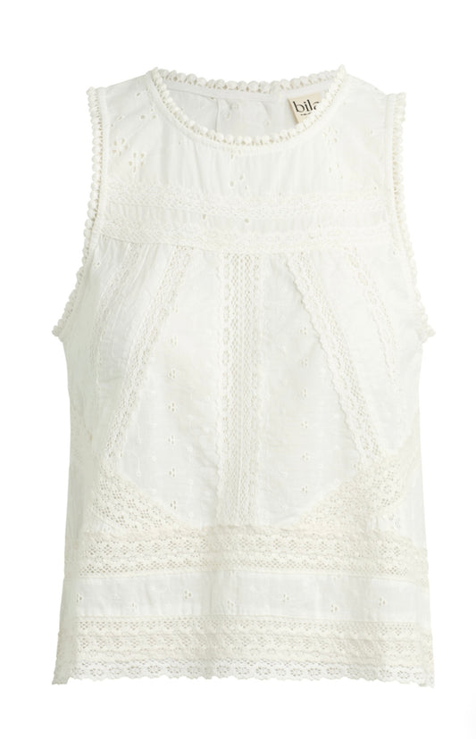 La Paloma Top-White