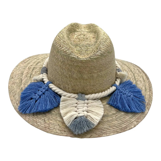 Indiana Palm Hat-Periwinkle