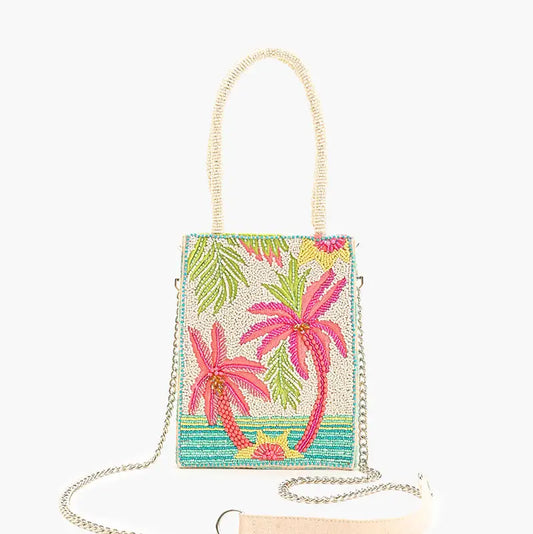 Palms Away Embellished Crossbody
