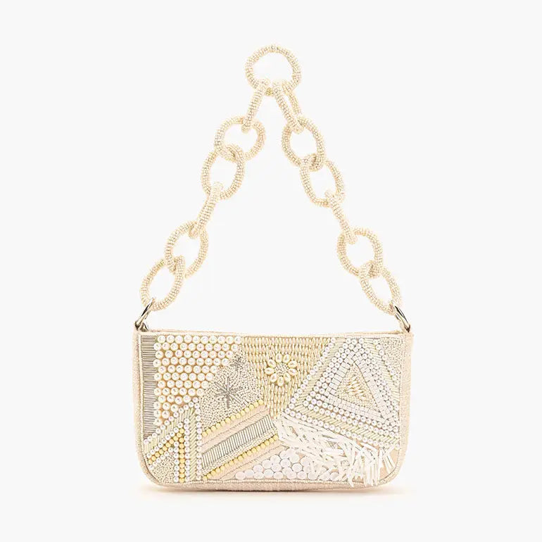 Shimmering Sands Embellished Bag