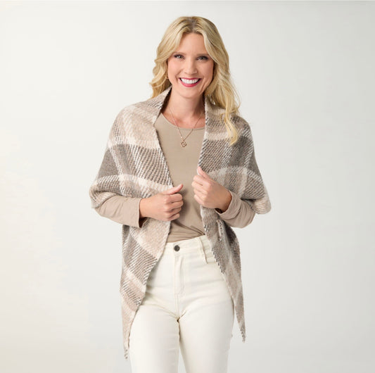 Soren Triangle Scarf-Tan