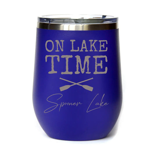 12 oz Tumbler-Lake Time