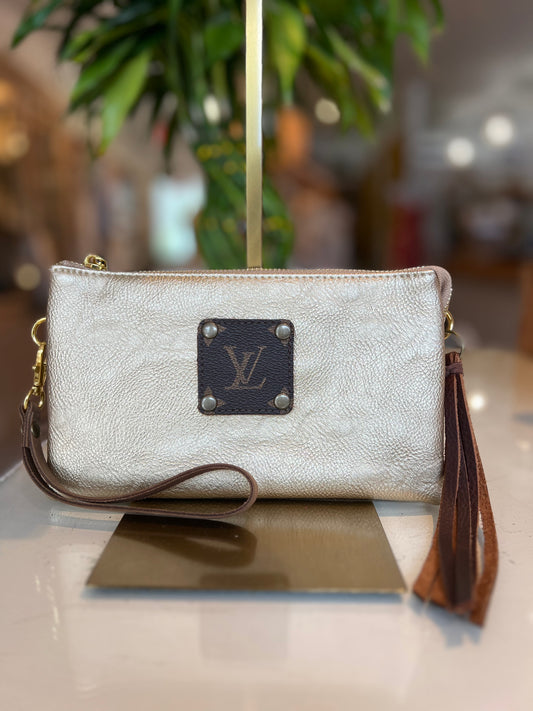 LV Goldie Upcycled Multi-Use Purse