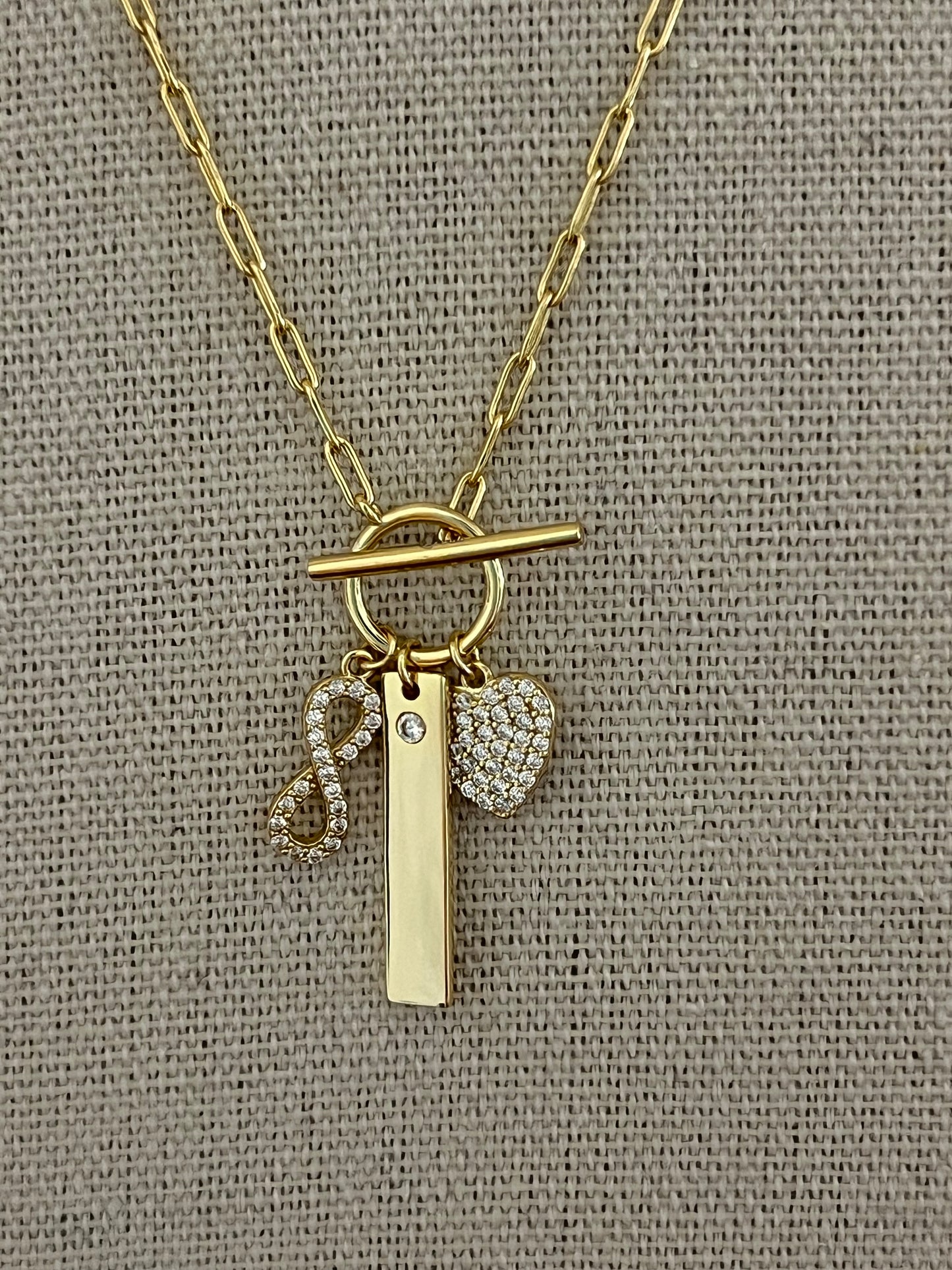 Infinite Love Charm Necklace