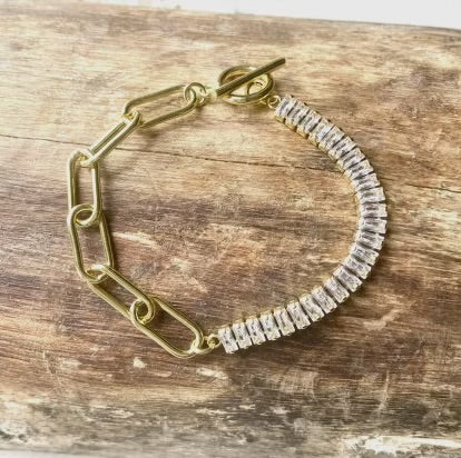 Crystal Bracelet Trendy Boutique Bracelet