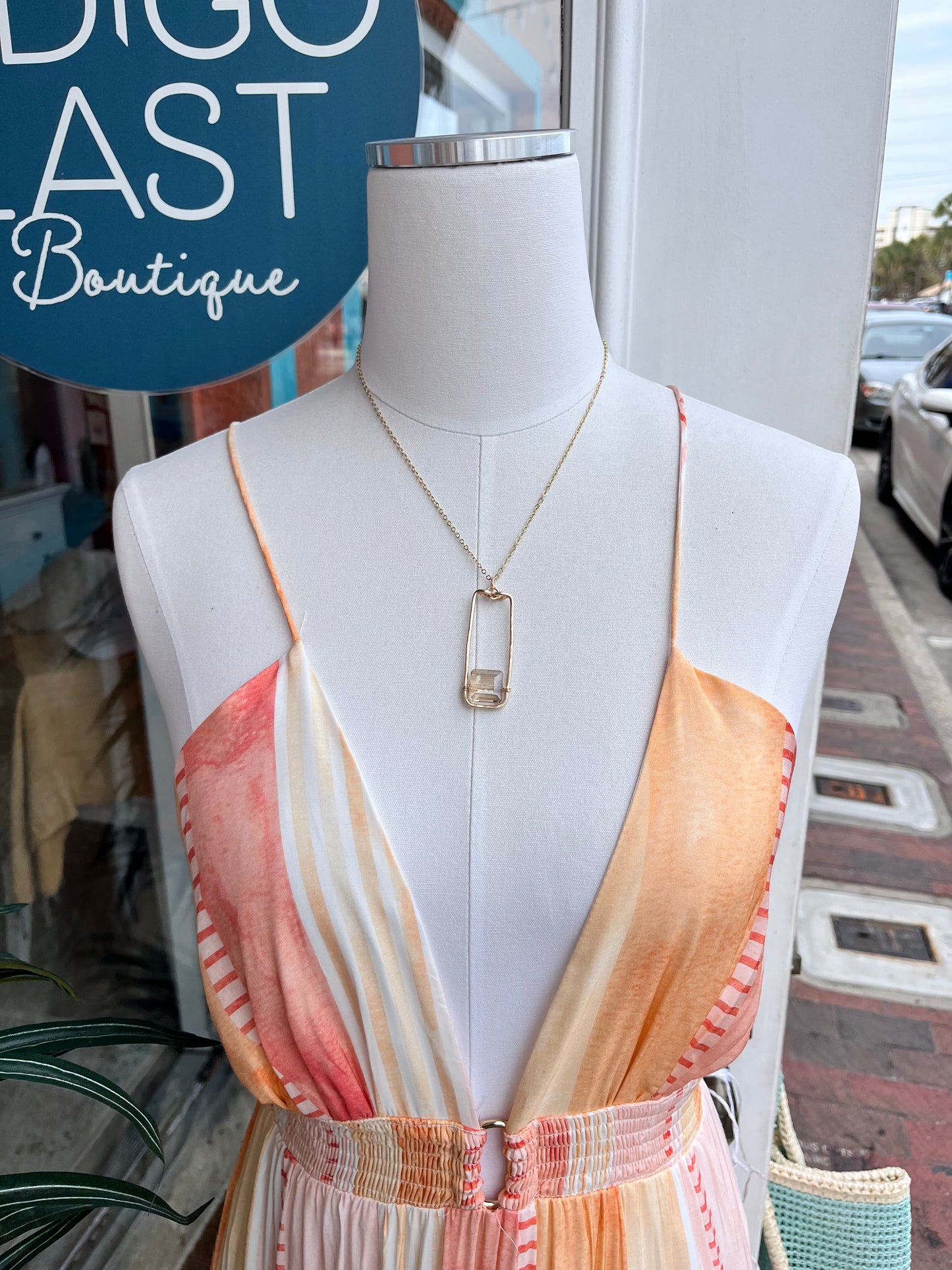 Artist Created Crystal Necklace