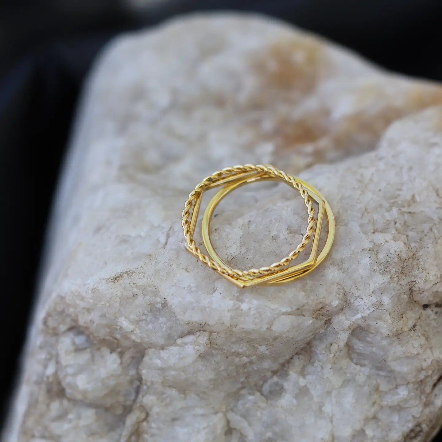 Trip Ring-Gold-Water Proof