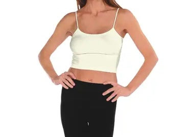 Crop Cami-Cream