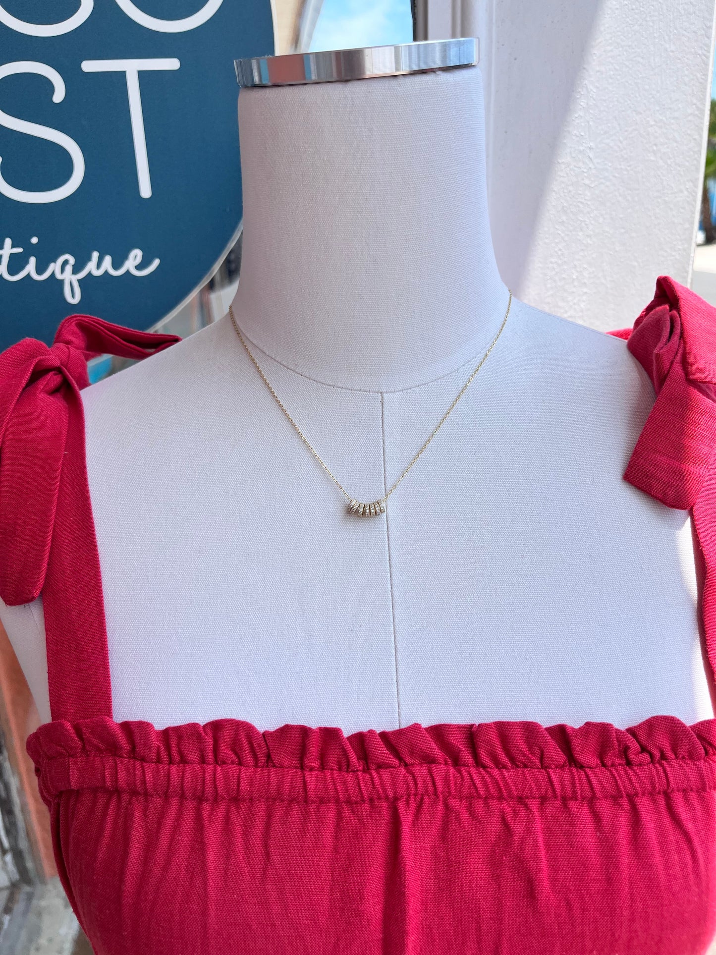 Cadiz Dress-Chili