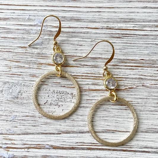 Gold Hoop Earrings