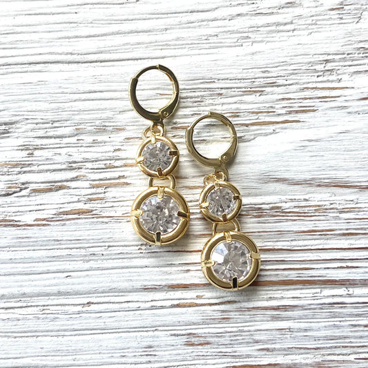 Crystal Sparkly Earrings