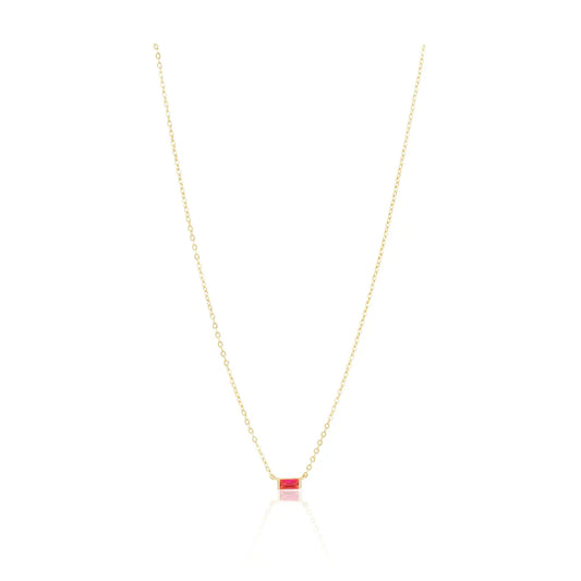 Willow Necklace-Red