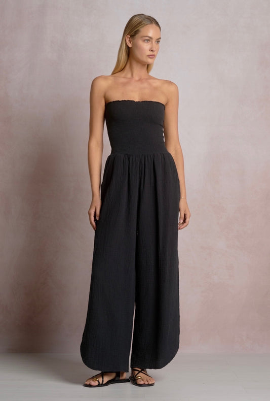 Strapless Jumper-Black