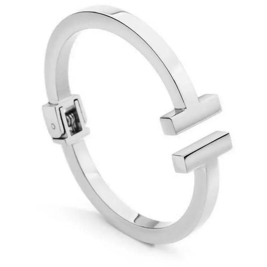 Sadie T Bracelet-Silver