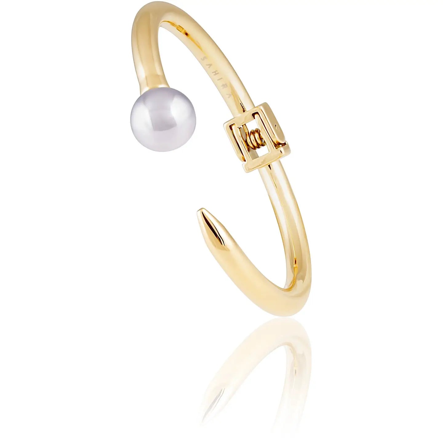 Stevie Nail Cuff-Gold