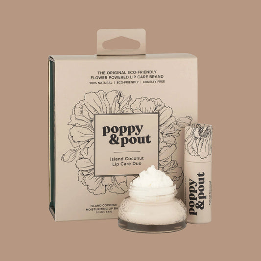 Lip Care Duos-(Lip Balm/Lip Scrub)-Island Coconut