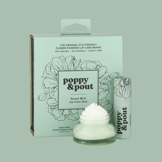 Lip Care Duos-(Lip Balm/Lip Scrub)-Sweet Mint